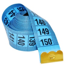 MEASURING TAPE TAILOR'S SEWING METER CENTIMETRE 150cm IN A CASE COLOUR RANDOM