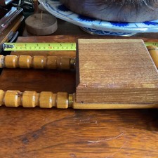 MASONIC FREEMASON  2 LARGE  GAVELS & BLOCK,