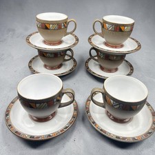 6 x Denby Marrakesh Tea Cups