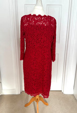 Gina Bacconi Women's Lace Red