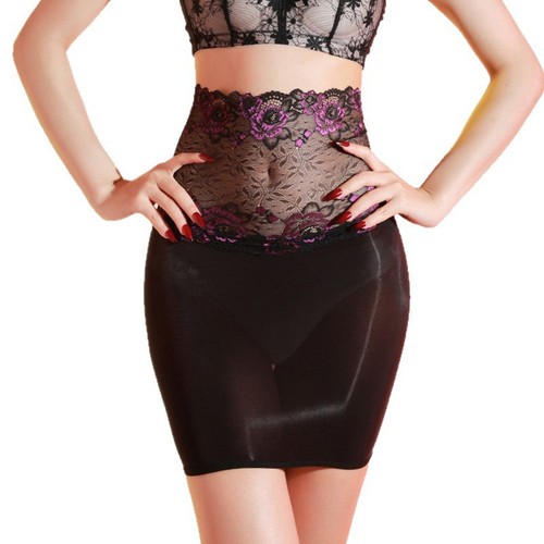 Alluring plus size satin - satin, skirt