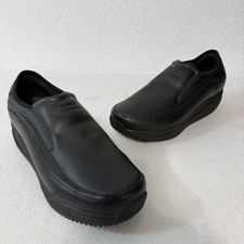 SKETCHERS Work Shape Ups Men's 12 Slip On Resistant Leather Workwear Shoes Rare