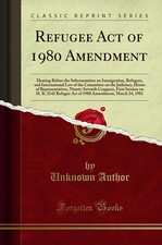 Refugee Act of 1980 Amendment