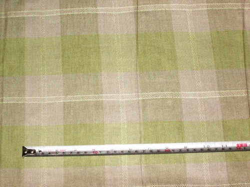 Sage green woven gingham - sage,