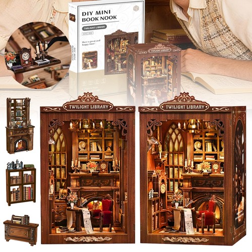 Book nook sagiterra - nook, dollhouse