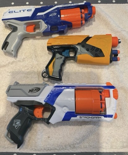 Nerf pistols - nerf, x3