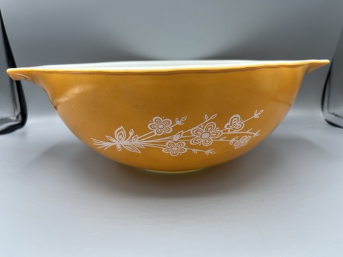 Vtg pyrex butterfly gold - vtg,