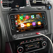 For VW POLO 2009-2014/ VW Golf MK5 MK6 7" Car Stereo Apple CarPlay Touch Screen