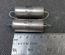 2pcs .1uf -630V PIO capacitors Matched pair K40Y-9