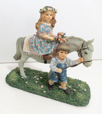 Leonardo Christine Haworth Country Ride Collection  Girl On Horse