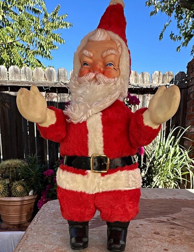 Vintage santa claus plush - vintage,