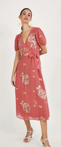 Monsoon kira embellished midi - monsoon,