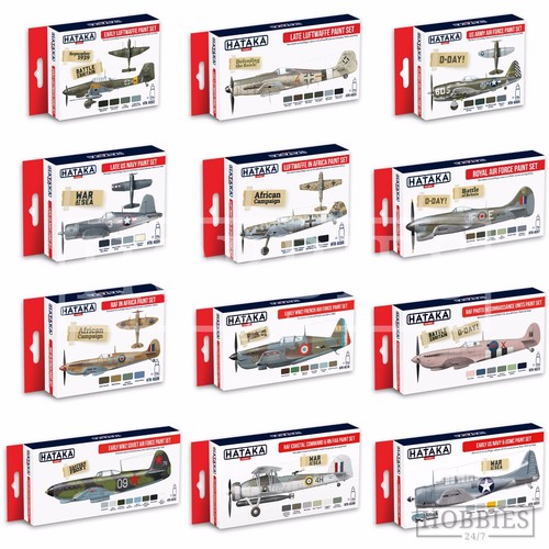 Hataka ww2 plane acrylic paint - ww2,