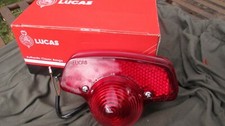 REAR LIGHT genuine Lucas 679 brake+ rearlight LUCAS ENGLAND E marked BSA Triumph