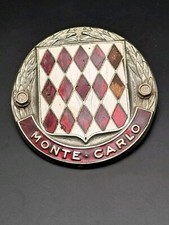 Vintage Monte Carlo Car Badge