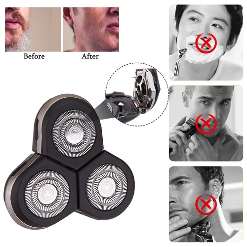 Replacement shaving heads for - shaving,