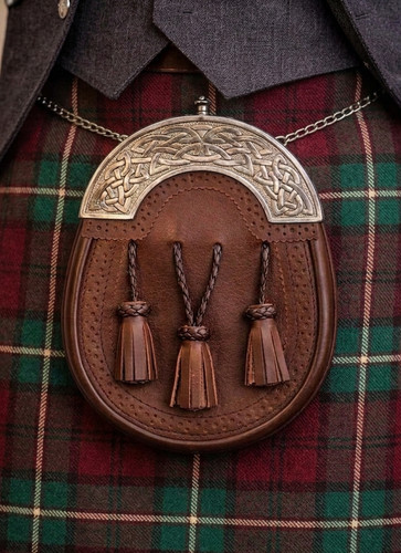 Men scottish brown - men's, leather