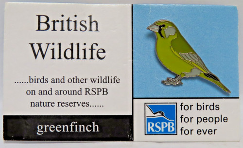 Vintage rspb greenfinch bird - vintage,
