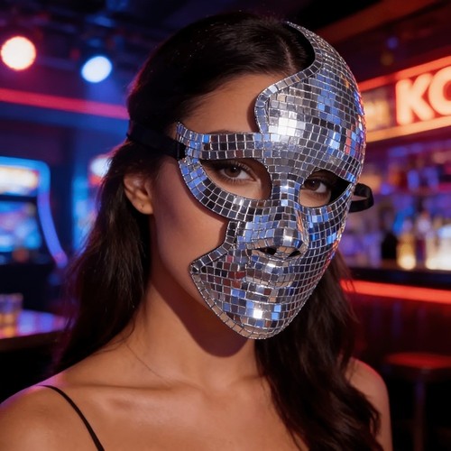Disco ball mirror - ball, masquerade
