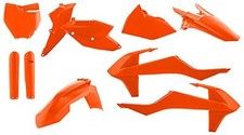 Acerbis Full Plastic Kit (2421065226) Original Orange  KTM 250-450 SX/XC 2016-18