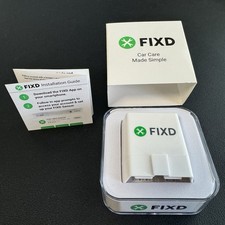 FIXD OBD-II ACTIVE CAR HEALTH MONITOR ENGINE CODE READER DIAGNOSTIC SCANNER TOOL