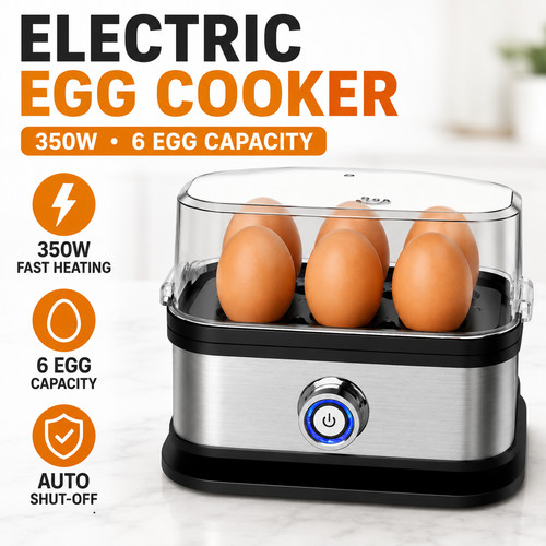Electric egg cooker - egg, 6