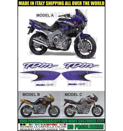 Stickers tdm 850 1998 set - 850,