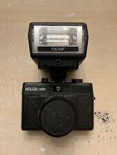 Holga 135BC UNTESTED | 35mm Film Camera | with 120MF Flashgun