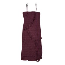 Giant Plum Sleeveless Chiffon