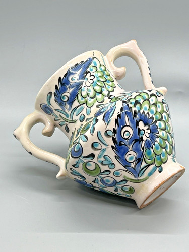 Hand painted greece pottery - hand,
