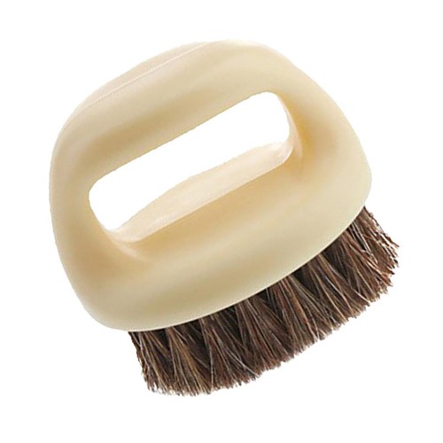 Portable horse hair brush - portable,