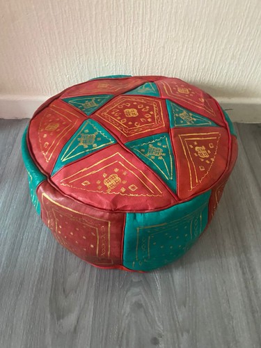 Handmade pouffe new genuine - handmade,
