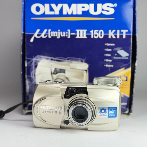 Film camera olympus - olympus, mju-iii