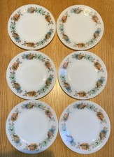 6x Vintage JAJ Pyrex Carnaby