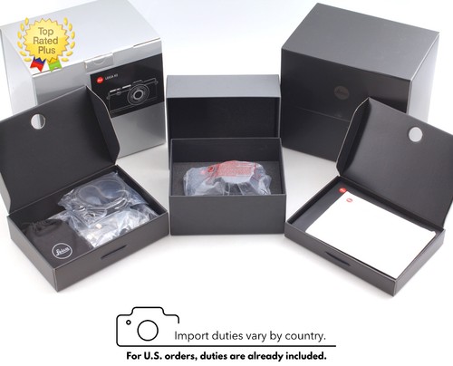 Mint box leica x2 black - [n,