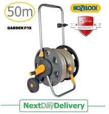 Original HOZELOCK Hose REEL CART plus 50 Metre HOSE 2435 5010646052245  WRT