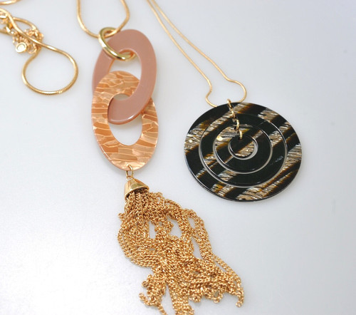 Necklace lot signed c1946 - lot,