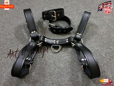 MEN LEATHER ADJUSTABLE CHEST