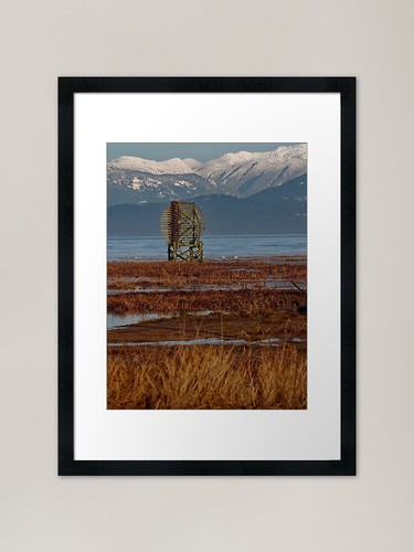 Radar reflector framed art - framed,