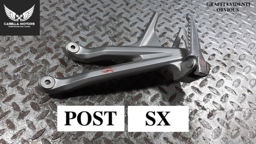 Rear footrest left - rear,
