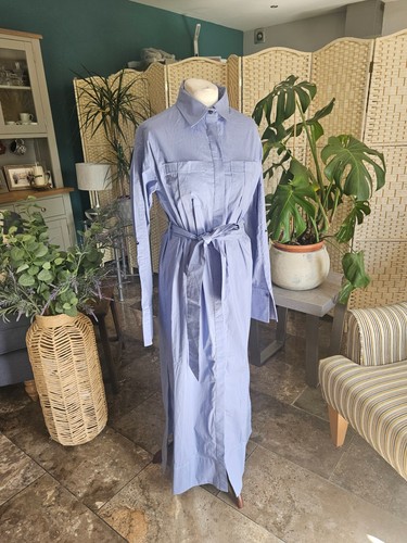 Karen millen sky blue poplin - sky,