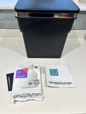 Simplehuman In-Cabinet Cupboard Door Bin Heavy-Duty Steel Frame 10L