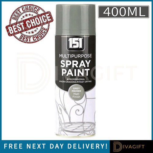 Grey primer matt finish spray - primer,