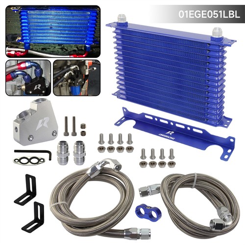 Row engine oil cooler - row,