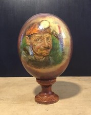 HAND PAINTED OSTRICH EGG