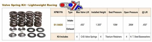 Kibblewhite valve spring kit - kibblewhite,