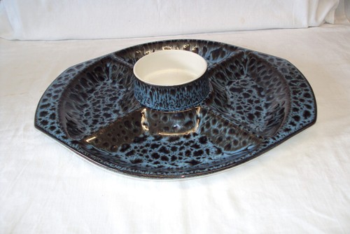 Retro poole pottery blue - poole,