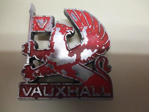 Classic chrome vauxhall - chrome, badge