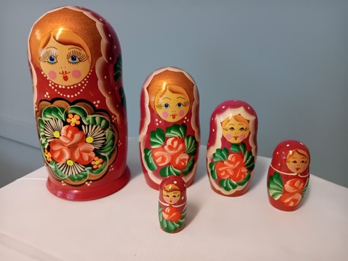 Vintage russian nesting dolls - russian,