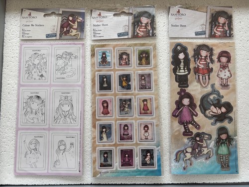 Santoro gorjuss sticker sheets - gorjuss,